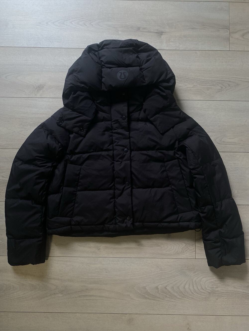 $348 Lululemon Wunder Puff 600-Down-Fill Cropped Jacket Size 4 NWT